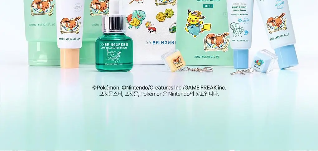 [포켓몬에디션/3일 집중진정]브링그린 징크테카 트러블 세럼 (대용량기획) 상세페이지 2